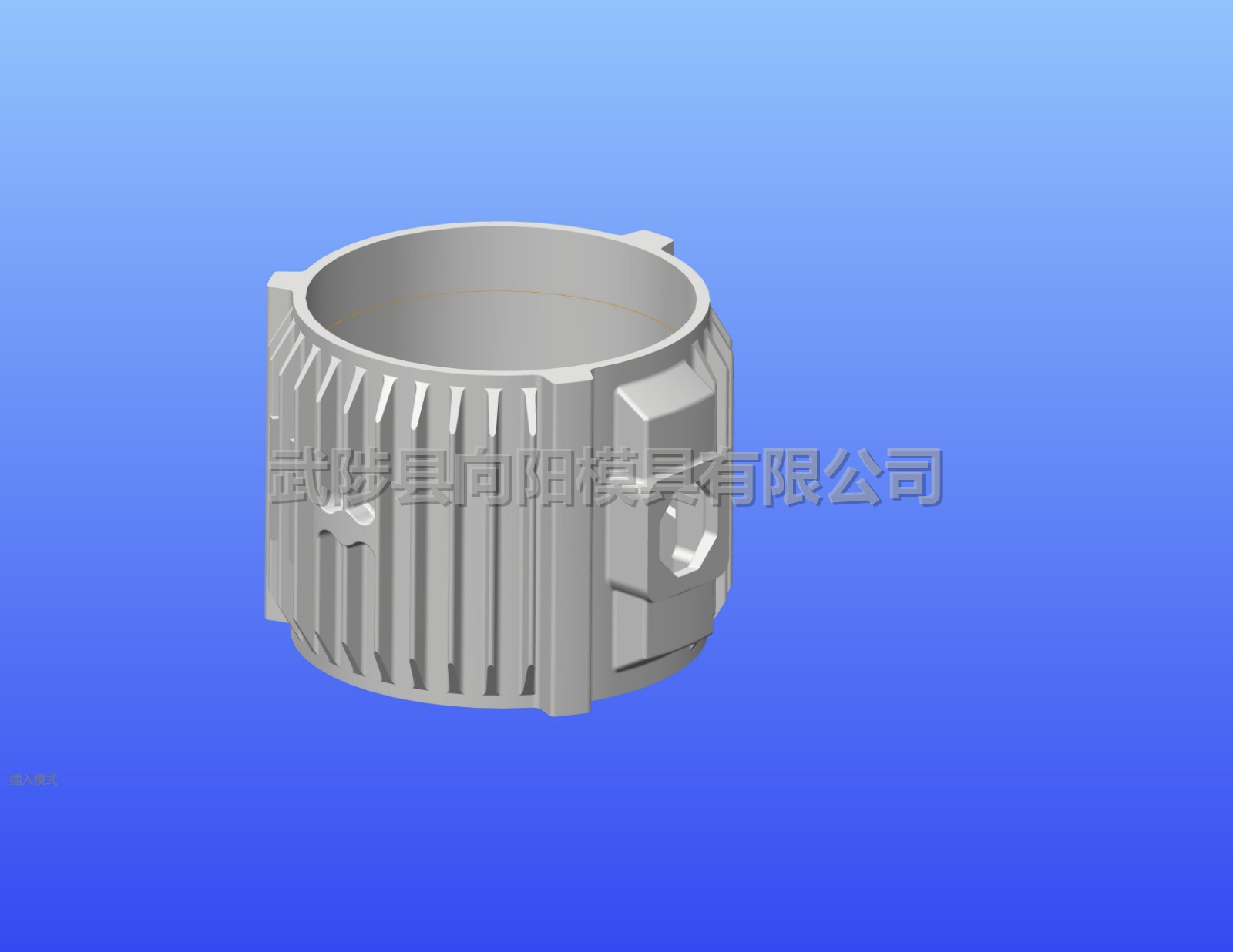 電機(jī)殼模具